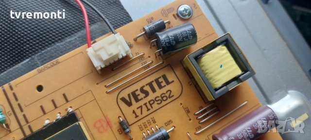 Power Board 17IPS62 for 32 inc DISPLAY VES315WNDL-2D-N11 for JVC LT-32V250, снимка 2 - Части и Платки - 40287782