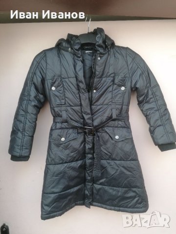 Оригинално Пухено яке Donna Karan New York -DKNY  , размер 8 години 