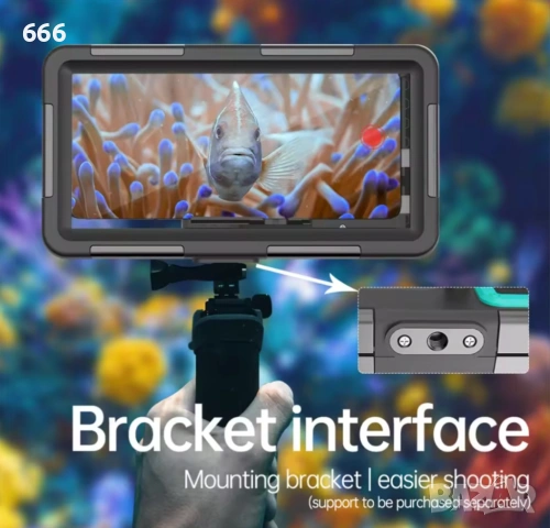 Професионален подводен защитен калъф за телефон, снимка 3 - Друга електроника - 53457946