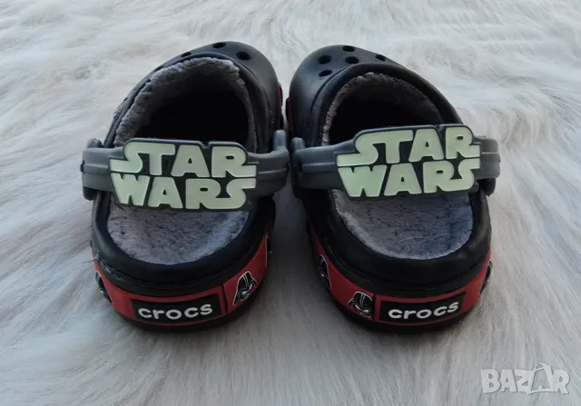 Оригинални Crocs STAR WARS №21-22, снимка 8 - Детски сандали и чехли - 50360627