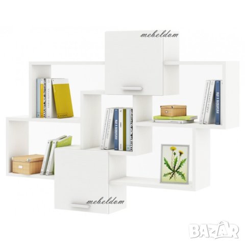 Етажерка за стена с плавни врати(код-0282), снимка 4 - Етажерки - 40889221