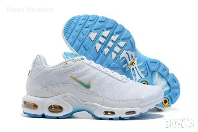 Маратонки Nike Air Max Plus Glacier Blue номер  37.5, снимка 2 - Маратонки - 41579467