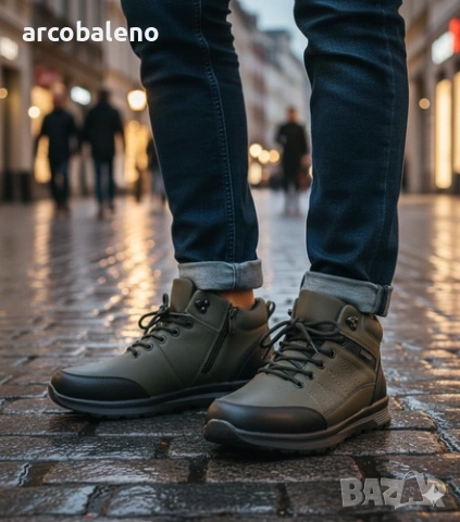 Мъжки ежедневни зимни боти Mack, 2цвята , снимка 4 - Мъжки боти - 52553659