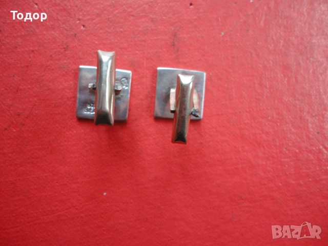 Сребърни бутонели копчета за ръкавели 925, снимка 7 - Други - 53061531