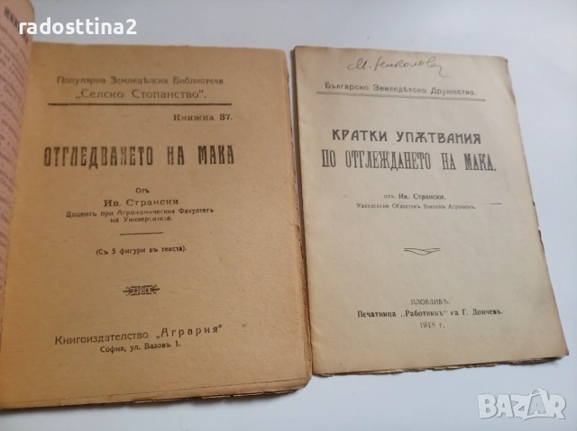 Отглеждането на Мака Иван Странски 1918 г, снимка 2 - Други - 40573565