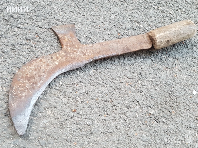 Топор косер сърп, снимка 2 - Антикварни и старинни предмети - 53864880