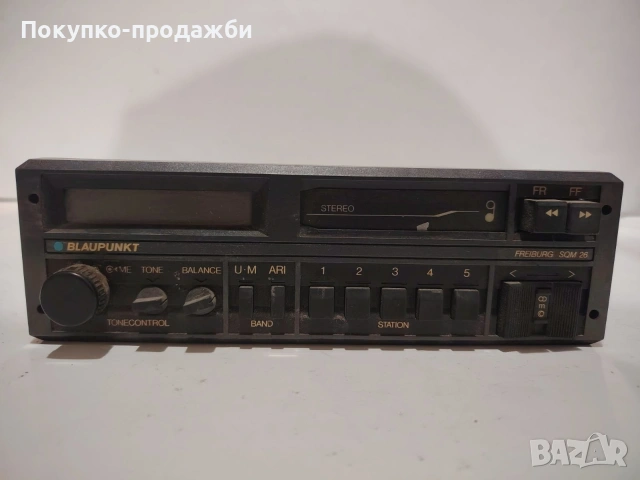 стар касетофон Blaupunkt за ретро автомобил opel audi BMW Mercedes wv от началото на 90те