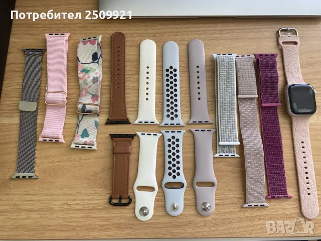 Apple Watch 7 Nike GPS Edition 41 mm Starlight, снимка 4 - Смарт гривни - 55888788