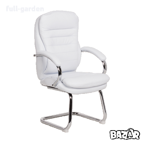 Посетителски стол Carmen 6154 - черен, снимка 5 - Столове - 17941192