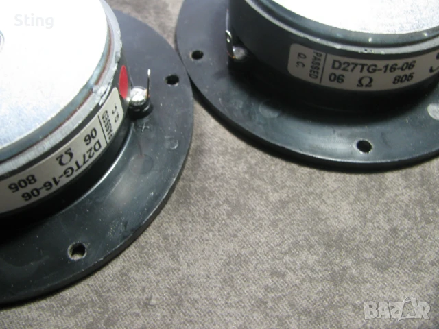 D27TG-16-06 Качествен , Як , Високочестотен , Говорител, снимка 3 - Тонколони - 50506734