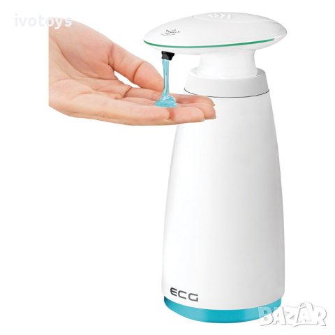  Автоматичен дозатор за сапун ECG BD 34 White, 340мл, Бял, снимка 1