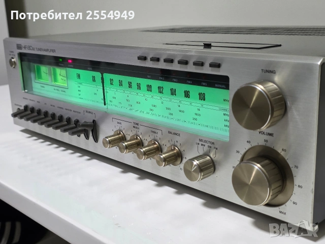 ITT HiFi 8032 stereo receiver, снимка 2 - Ресийвъри, усилватели, смесителни пултове - 53418805