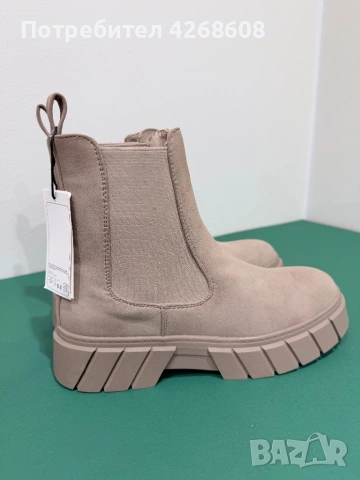 Велурени боти, снимка 5 - Дамски боти - 53595361