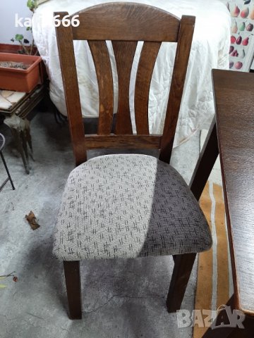 Трапезна маса +2 стола внос от Холандия , снимка 7 - Маси - 39927441