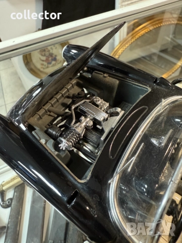 Метална количка Burago - Chevrolet Corvette. №7646, снимка 6 - Антикварни и старинни предмети - 52562352