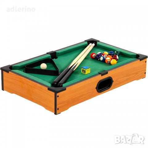  Игра Мини билярд 51х31х10, светъл дървесен мотив, игра билярд, детски билярд Ново, снимка 5 - Настолни игри - 34389700