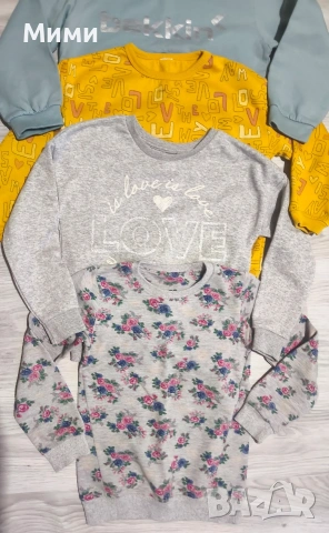 Лот блузи за момиче на 7/8год , снимка 3 - Детски Блузи и туники - 53848774