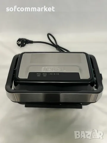  Електрически грил и преса за сандвичи Tefal Inicio Compact (1000W) – С ГАРАНЦИЯ!, снимка 3 - Скари - 55927346