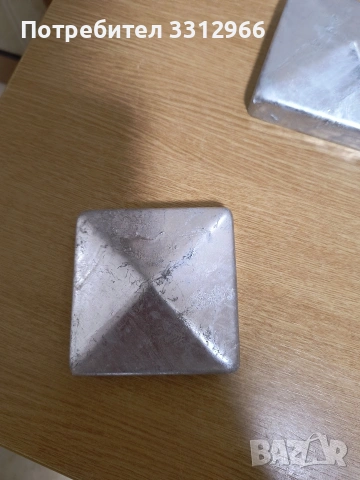 Капачки за стълбове 91x91 мм - 10 броя капачки с винтове цената е за всички, снимка 2 - Други стоки за дома - 53669846