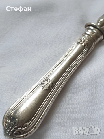 Посребрена лопатка, снимка 4 - Антикварни и старинни предмети - 51557022