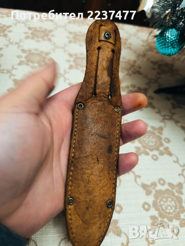 малко старо ножче солинген за хвърляне , снимка 3 - Ножове - 52817471