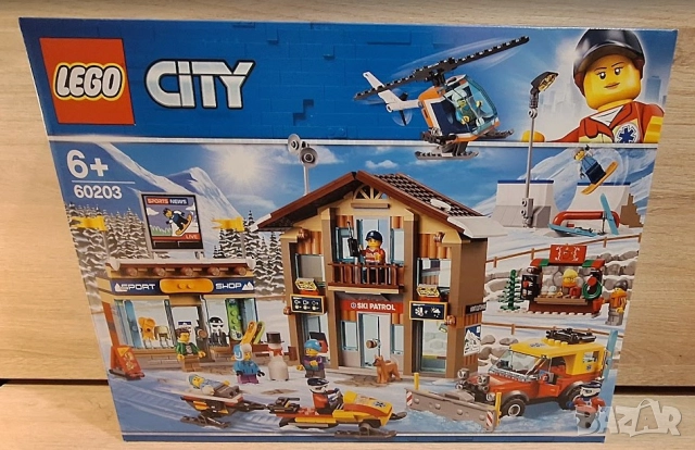 Чисто ново LEGO City/Лего Сити - Ски курорт 60203