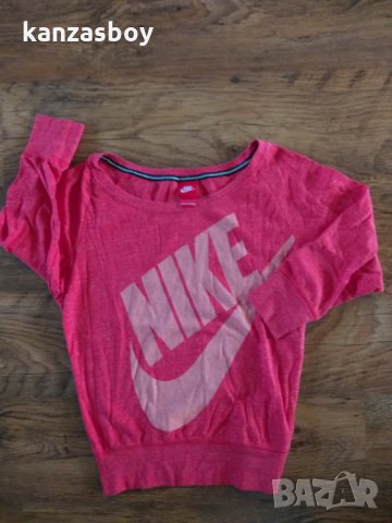  NIKE GYM VINTAGE CREW - страхотна дамска блуза КАТО НОВА, снимка 4 - Спортни екипи - 35984208