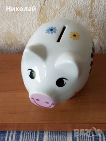 Прасенце касичка от порцелан, снимка 5 - Колекции - 50578637