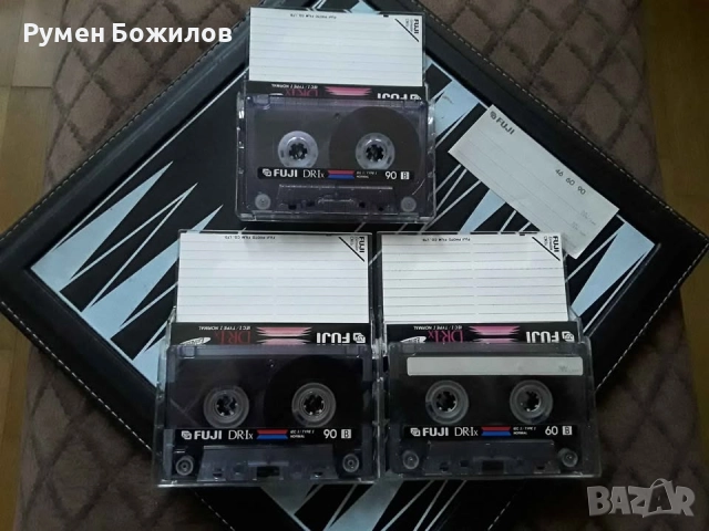 10 много запазени и добри касети FUJI, снимка 3 - Аудио касети - 52983078