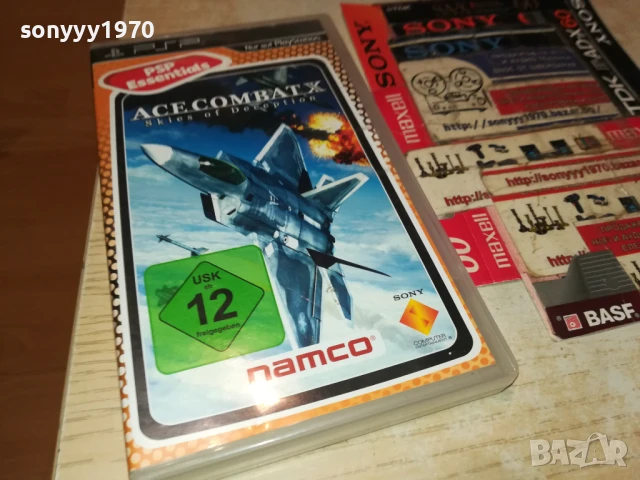 SONY PSP ACE COMBAT X GAME-ВНОС GERMANY 2707251249, снимка 10 - Игри за PlayStation - 51156457