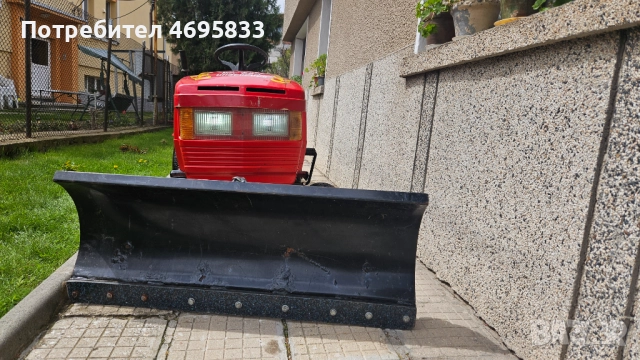 Трактор косачка със снегорин, снимка 13 - Градинска техника - 52953217