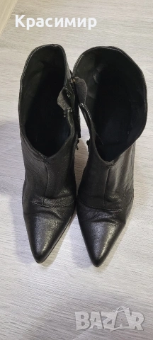 Дамски боти Естествена кожа N38 , снимка 2 - Дамски боти - 53752470