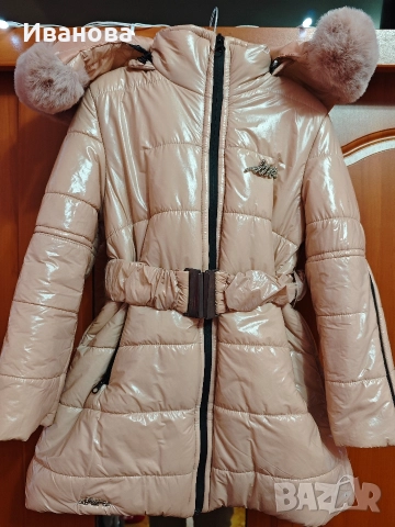 Детско палто и детско розово зимно яке, снимка 3 - Детски якета и елеци - 52771974