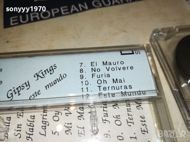 GIPSY KINGS-КАСЕТА 2606231755, снимка 11 - Аудио касети - 41362254
