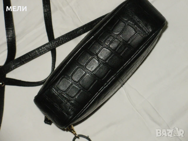 нови малки черни чантички естествена кожа, снимка 12 - Чанти - 51075412