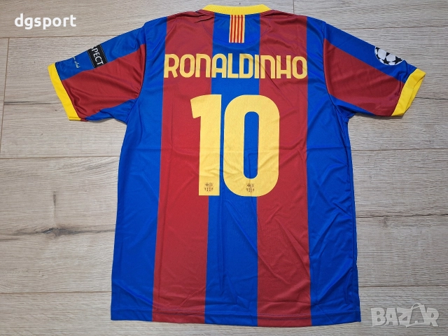 Футболна фланелка на Роналдиньо #Барселона #ретро модел!