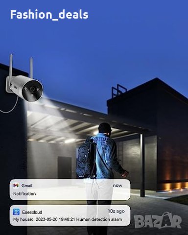 Нова Безжична система охранителни камери слънчеви батерии Рекордер, снимка 4 - Други - 41926988
