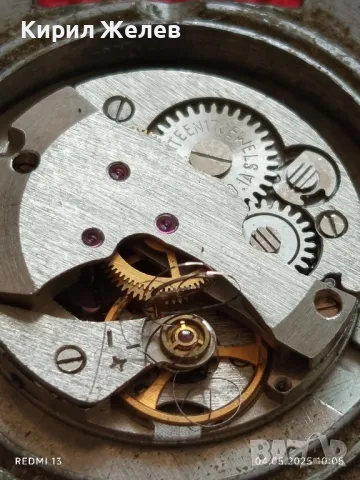 Стар механичен часовник мъжки ЗАРЯ СССР 17 камъка за ремонт части КОЛЕКЦИЯ 48071, снимка 8 - Антикварни и старинни предмети - 50149127