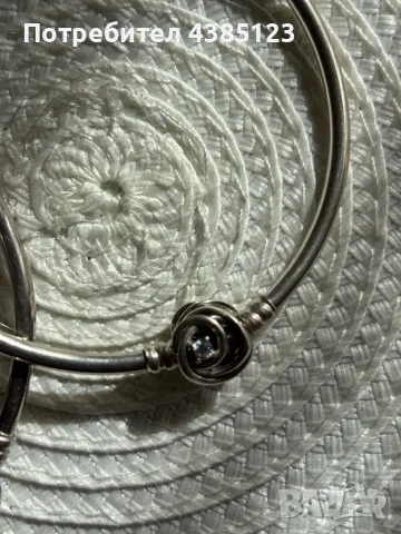 Сребърни гривни Pandora, снимка 3 - Гривни - 49779353