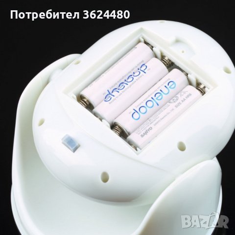 СЕНЗОРНА LED ЛАМПА LIGHT ANGEL, снимка 7 - Лед осветление - 39933307