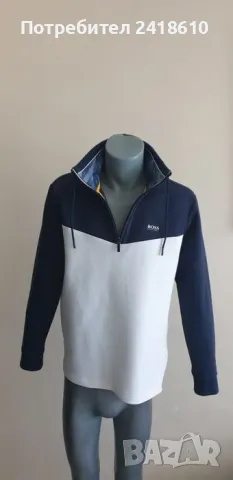 Hugo Boss Sweat 1 Half Zip Regular Fit Mens Size M НОВО!  ОРИГИНАЛ! Мъжко горнище с 3/4 Цип!, снимка 10 - Спортни дрехи, екипи - 47437893