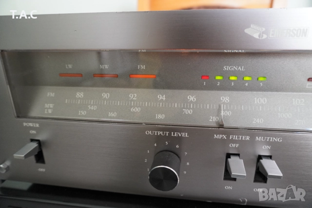 Тунер Emerson  U.S.A, снимка 2 - Декове - 40227527