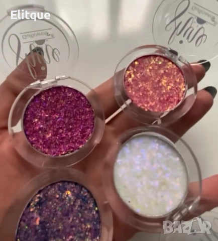 ✨ Цветен блясък за лице и коса MISS ROSE