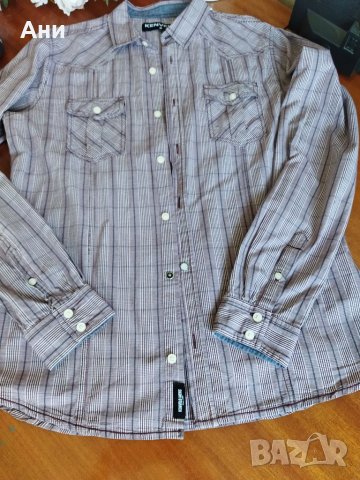 Мъжка риза на Kenvelo , снимка 3 - Ризи - 41059503