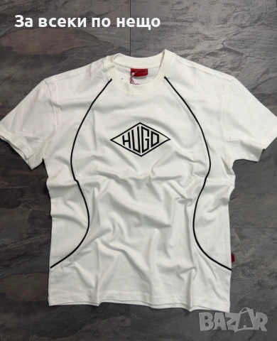 Hugo Boss Мъжка Тениска👕Мъжка Блуза С Къс Ръкав - Различни Цветове Код NGHSP43, снимка 10 - Тениски - 53695271