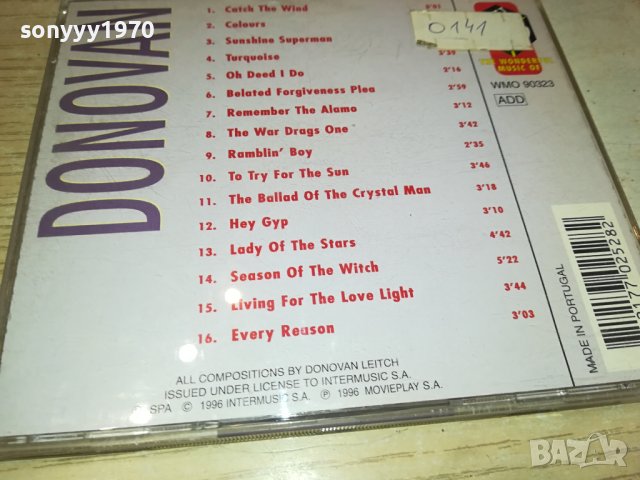 DONOVAN CD 1910231621, снимка 11 - CD дискове - 42639738