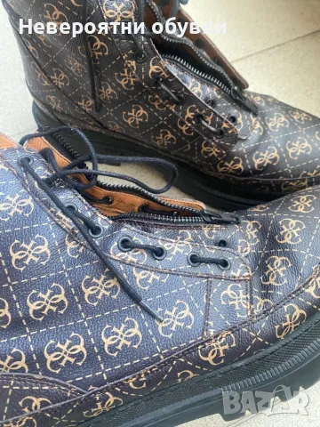 Мъжки боти Guess 44, снимка 3 - Мъжки боти - 47410139
