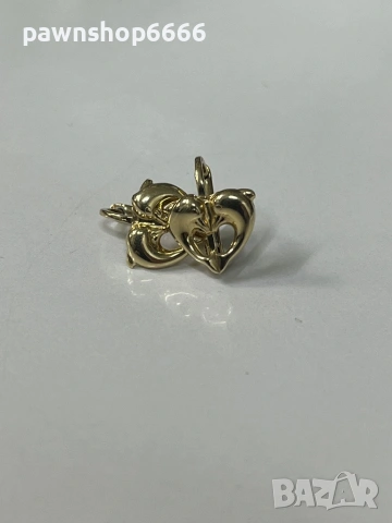 Златни обеци 14К , 1,04 гр, снимка 7 - Обеци - 53690622