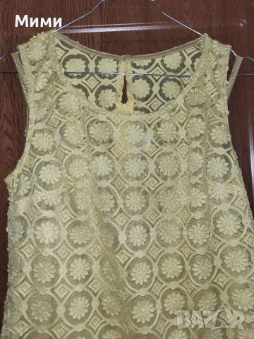 Жълта рокля Lucy, снимка 3 - Рокли - 41779944