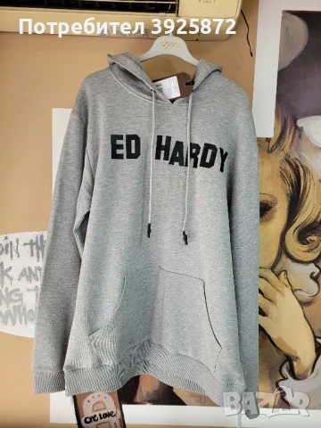 Нов анорак Ed Hardy, снимка 3 - Суичъри - 50843150